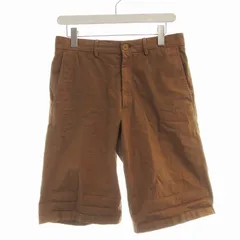 ランバン LANVIN ショートパンツ ハーフパンツ 44 茶 ブラウン 75008 /EEのサムネイル