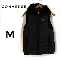 【CONVERSE】　コンバース　レディース　スポーティー　カジュアル　ベスト　ブラック