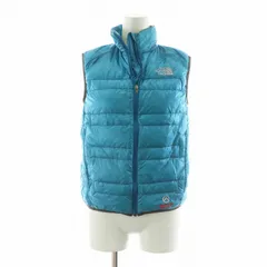 ザノースフェイス THE NORTH FACE Light Heat Vest ライトヒートベスト ダウンジャケット S ブルー NDW18970 /NQ ■GY01