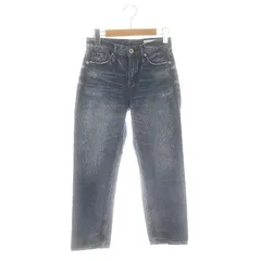 アッパーハイツ upper hights THE HERS デニムパンツ テーパード ダメージ加工 22 青 ブルー 188307 /HK ■OS