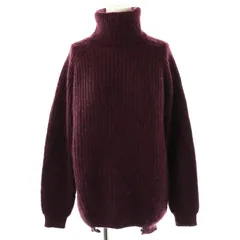 ユナイテッドバンブー UNITED BAMBOO サイドジップ タートルネックチュニックニット セーター 0 小豆色 /AT ■OSのサムネイル