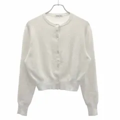 Deuxieme Classe EVERYDAY I LIKE. ドゥーズィエムクラス エヴリデイアイライク 22SS Floche クルーネックカーディガン 22080500825010 ホワイト F