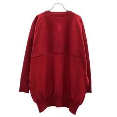 JUNYA WATANABE ジュンヤワタナベ 16AW 切替ウールポリニットセーター JR-N0006 レッド Sのサムネイル