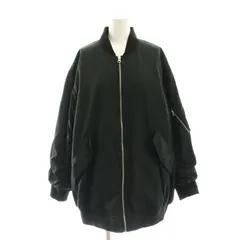 シンプリシテェ SIMPLICITE MA-1 ジャケット ブルゾン ジップアップ 中綿 ブラック /HK ■OSのサムネイル