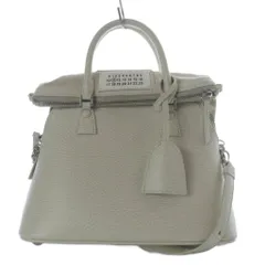 マルタンマルジェラ 11 Martin Margiela 11 メゾンマルジェラ 5AC ミニ 2WAY ハンドバッグ ショルダーバッグ 斜め掛け レザー ホワイト S56WG0082 /YO14 ■SHのサムネイル