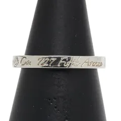 ティファニー ノーツナロー ニューヨーク SV925 シルバー レディース TIFFANY&Co.【1-0240470】