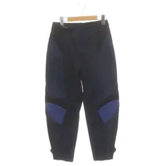ステラマッカートニー STELLA McCARTNEY パンツ ボトムス ジップフライ コットン 36 S 紺 ネイビー 黒 ブラック /YQ ■OSのサムネイル