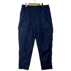 90~00's vintage 90~00年代 ヴィンテージ NIKE ナイキ ナイロンパンツ トラックパンツ トレーニング ワンポイント刺繡 オーバーサイズ ビッグシルエット TAIWAN製 Lサイズ ネイビー