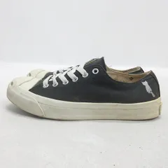 H■【24.5cm】コンバース/CONVERSE earth music&ecology ジャックパーセル キャンバススニーカーLOW/黒/LADIES■30【中古】