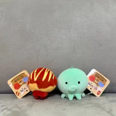 ムーンヤキ たこ焼き キーホルダー ぬいぐるみ