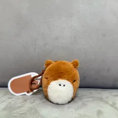 カピバラ ブラウン バッグホルダー キーホルダー ぬいぐるみ