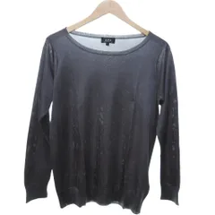 アーペーセー A.P.C. カットソー Tシャツ 長袖 ボートネック グレー Sのサムネイル