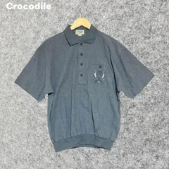 CROCODILE 1969 ポロシャツ ブルー Mサイズ