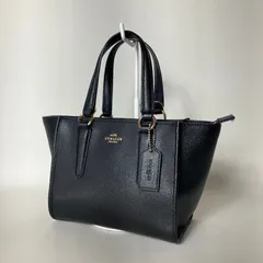 2510-345｜美品｜コーチ ハンドバッグ レザー ブラック