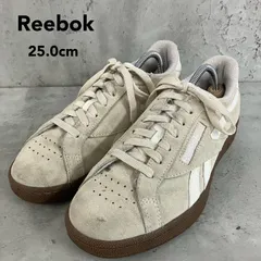 Reebok リーボック クラブC スエード 25cm ベージュ系 ガムソール レトロ 80s ストリート カジュアル UK6 39 ★ ■■