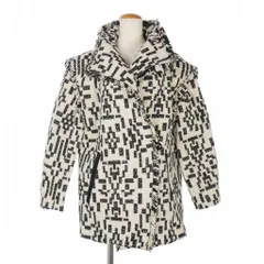 イザベル マラン エトワール ISABEL MARANT ETOILE コート ジャケット 総柄 ツーウェイ サイズ36 ホワイト 白 ブラック 黒のサムネイル
