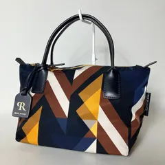 2510-381｜美品｜ロベルタピエリ ハンドバッグ マルチカラー