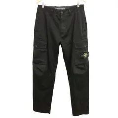 ストーンアイランド STONE ISLAND 801531012 カーゴパンツ REGULAR FIT 23AW 32 ブラックのサムネイル