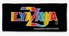 야자와 나가요시 EIKICHI YAZAWA 상품 수건 페이스 타올 로고 그라데이션 블랙