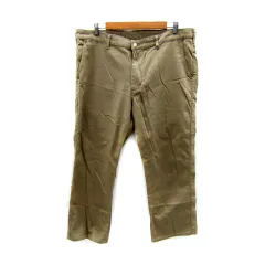 エドウィン EDWIN チノパンツ クロップドパンツ 七分丈 無地 38 ベージュ /SY14