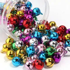 かわいい音色 鈴 16mm 銅 bell ベル 50個セット クリスマス 飾り 手芸用 ハンドメイド