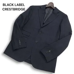 BLACK LABEL CRESTBRIDGE ブラックレーベル クレストブリッジ 通年★ グレンチェック テーラード ジャケット Sz.M メンズ 紺
