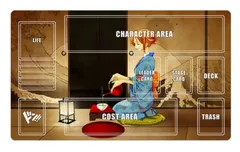 【新品未開封】プレイマット　ナミ　和柄　和風　着物　ONEPIECEカードゲーム　ワンピカード　ワンピース　海外プレマ　同人プレマ