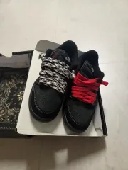 (PS) ジョーダン 1 x トラヴィス スコット レトロ ロー OG SP ブラック FANTOM