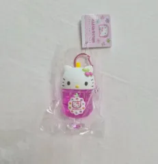 ハローキティ カラフル ソーダ さくらんぼ キーホルダー リング