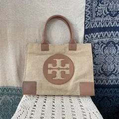 F トリーバーチ エルラ スクエア トートバッグ ハンドバッグ バッグ