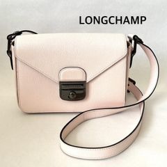 極美品】LONGCHAMPルプリアージュ エリタージュ ピンク×黒ハンドバッグ 