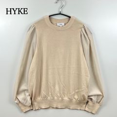 HYKE ハイク クロップド ロングスリーブ カットソー - メルカリ