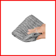 【数量限定】(ライトグレー) 【５枚セット×水だけでキレイに！】 ふきん キッチンクロス クロス 油汚れ