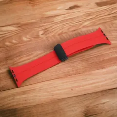 41mm 38mm 時計ベルト アップルウォッチベルト スポーツ ラバー バックル　ラバーベルト 時計ベルト カスタム Applewatchバンド バックル付き メンズ アップルウォッチ アップルウォッチバンド apple　watchバンド 時計 