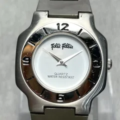 Folli Follie フォリフォリ 腕時計 クォーツ シルバー ホワイト文字盤