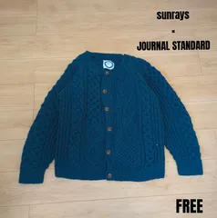 ☆セール☆JOURNAL STANDARD　ジャーナルスタンダード　Sunrays 別注 ハンドニットカーディガン