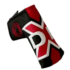 ODYSSEY オデッセイ パターカバー 黒 赤 DF ピン型 ゴルフ 趣味 スポーツ