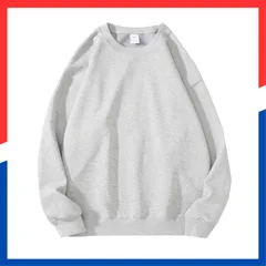 【数量限定】無地 クルーネック スポーツウェア 長袖 レディース レディース 春秋冬 スウェットシャツ 大きいサイズ トレーナー [Blostirno]