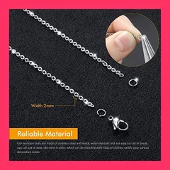【スタッフおすすめ！】チェーン 12m シルバー 小豆チェーン ネックレス ピアス ジュエリー用 パーツ 手芸 アクセサリー 丸環 カニカン 留金具