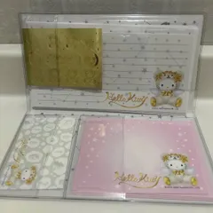 Hello  Ｋitty                                   Ｘ’mas    レターセット　　　　オスワリベアー天使羽根