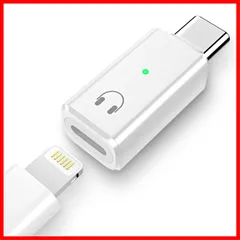 Max/iPad/Galaxy Pro 17 S24 16 15 S23 iPhone 通話・音楽・HiFi音量調節対応 ヘッドフォンジャック-オーディオ 22 変換イヤホン対応 USB-C などの機種に対応【充電、データ転送機能なし】- NEW」Lighti