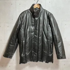 クリスチャンモード ダウンジャケット 羊革 メンズ サイズL 2026年最新