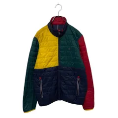 【TOMMY HILFIGER】 PRIMALOFT マルチカラー 中綿入り キルティングジャケット パッカブルパデットジャケット S-3448