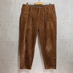 BEAUTY&YOUTH UNITED ARROWS ビューティアンドユースユナイテッドアローズ コーデュロイパンツ テーパード ボトムス XL ビッグサイズ 大きいサイズ ブラウン メンズ SG359-8