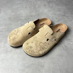 🟥新品未使用🟥　サンダル　スリッパ　サボ　クロッグ　スウェード　ベージュ　スリッポン　シューズ