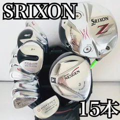 豪華 15本 SRIXON スリクソン NEXGEN ネクスジェン メンズ ゴルフ クラブ セット 初心者 入門 バッグ付き フルセット 右利き パター付　Y-136