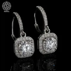 【贅沢1ct】モアサナイト ピアス 片耳1カラット VVS Dカラー 無色透明 S925 シルバー 18Kホワイトゴールドメッキ GRA鑑定書付 大粒 上品 高見え シンプル 大人 レディース プレゼント 記念日 人気 トレンド 韓国 普段使い ご褒美