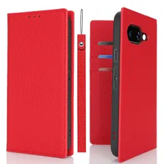 新品 Pelanty for Google Pixel 9A ケース手帳型 pixel9a スマホケース 牛革製品 本革レザー 財布型カバー カード収納 スタンド機能 内蔵マグネット 手作り柔らかい グーグル ピクセル9a 携帯カバー ストラップ付 ヘッドフォ