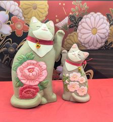 コンコンブル“フラワーにゃんこ”12点 ＆ “枡目木箱12マス” - メルカリ