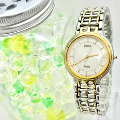 【新品電池】SEIKO セイコー Dolce ドルチェ メンズ 腕時計 ローマン 5E31-6A00 700111